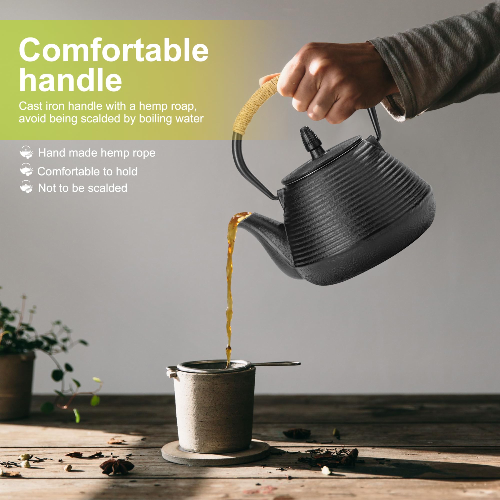 Suyika teapot in a modern kitchen design, elegant and functional.