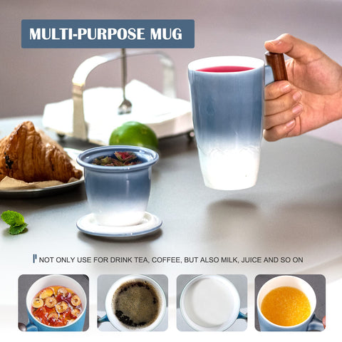 Suyika Tomotime removable ceramic filter ensures clean pours