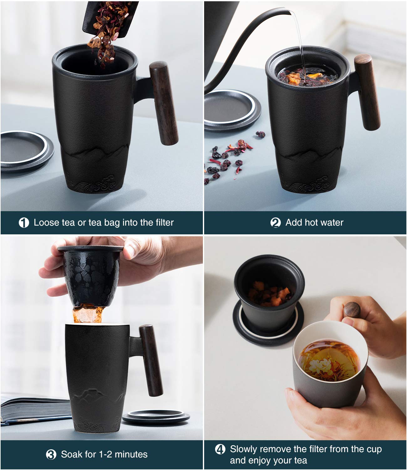 Suyika Tomotime office-use tea cup on your desk.