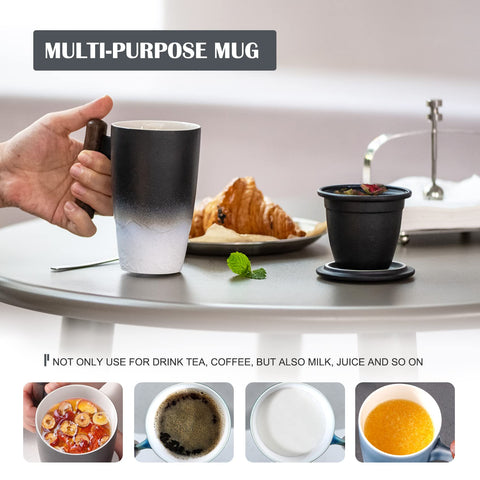 Suyika Tomotime wooden anti-scalding handle supports a comfortable grip.