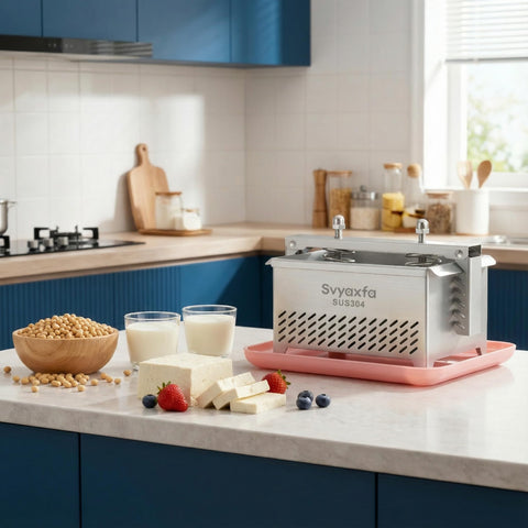 Svyaxfa dishwasher safe design saves time after tofu making.