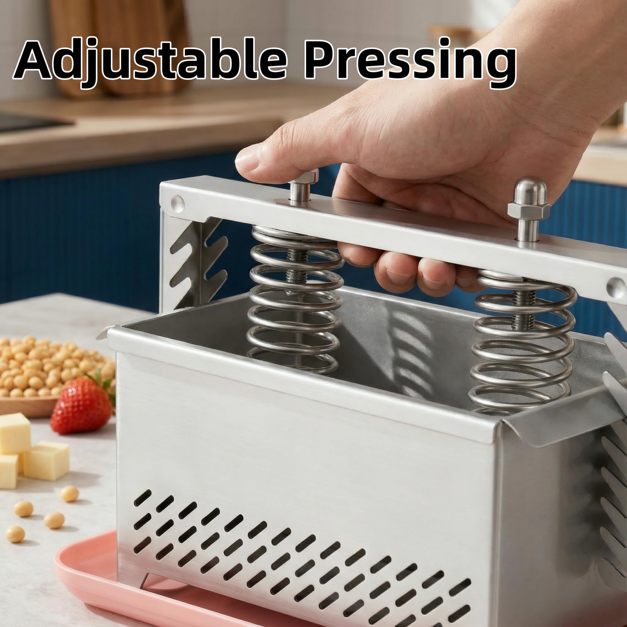 Svyaxfa press includes towel and drip tray for complete setup and cleanup.