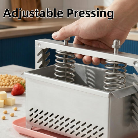 Svyaxfa press includes towel and drip tray for complete setup and cleanup.