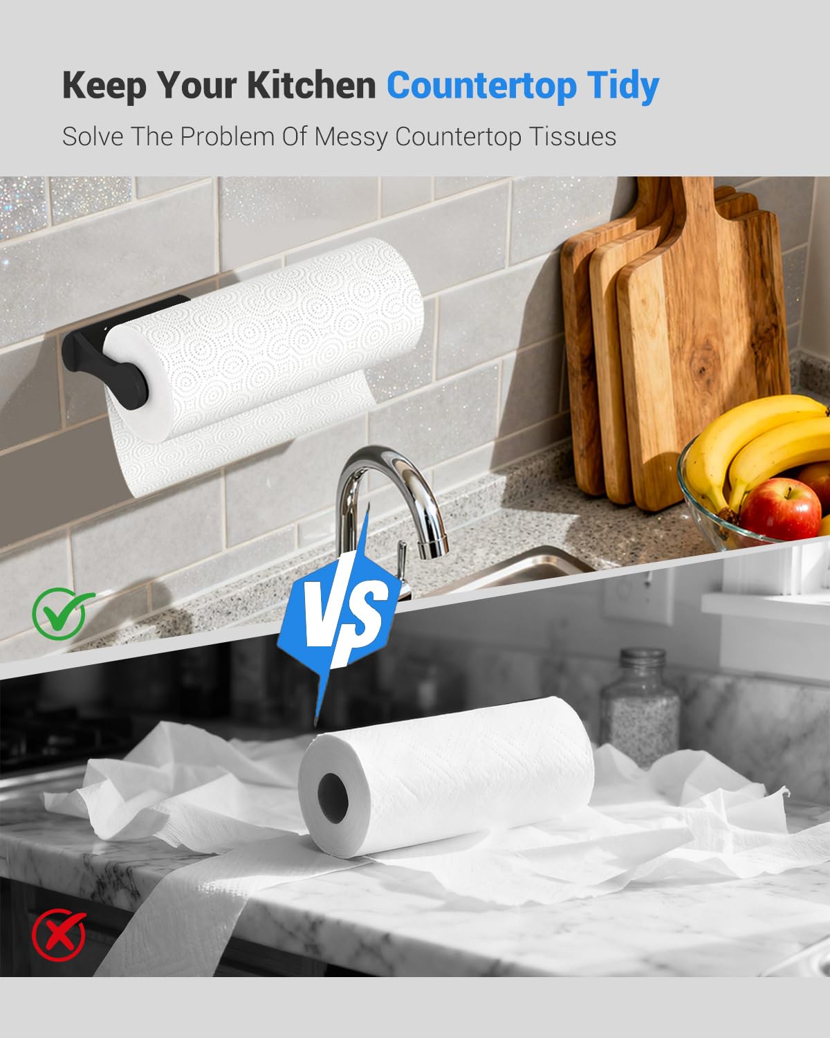 Swaitee stainless steel towel holder close-up highlight durability and sleek look.