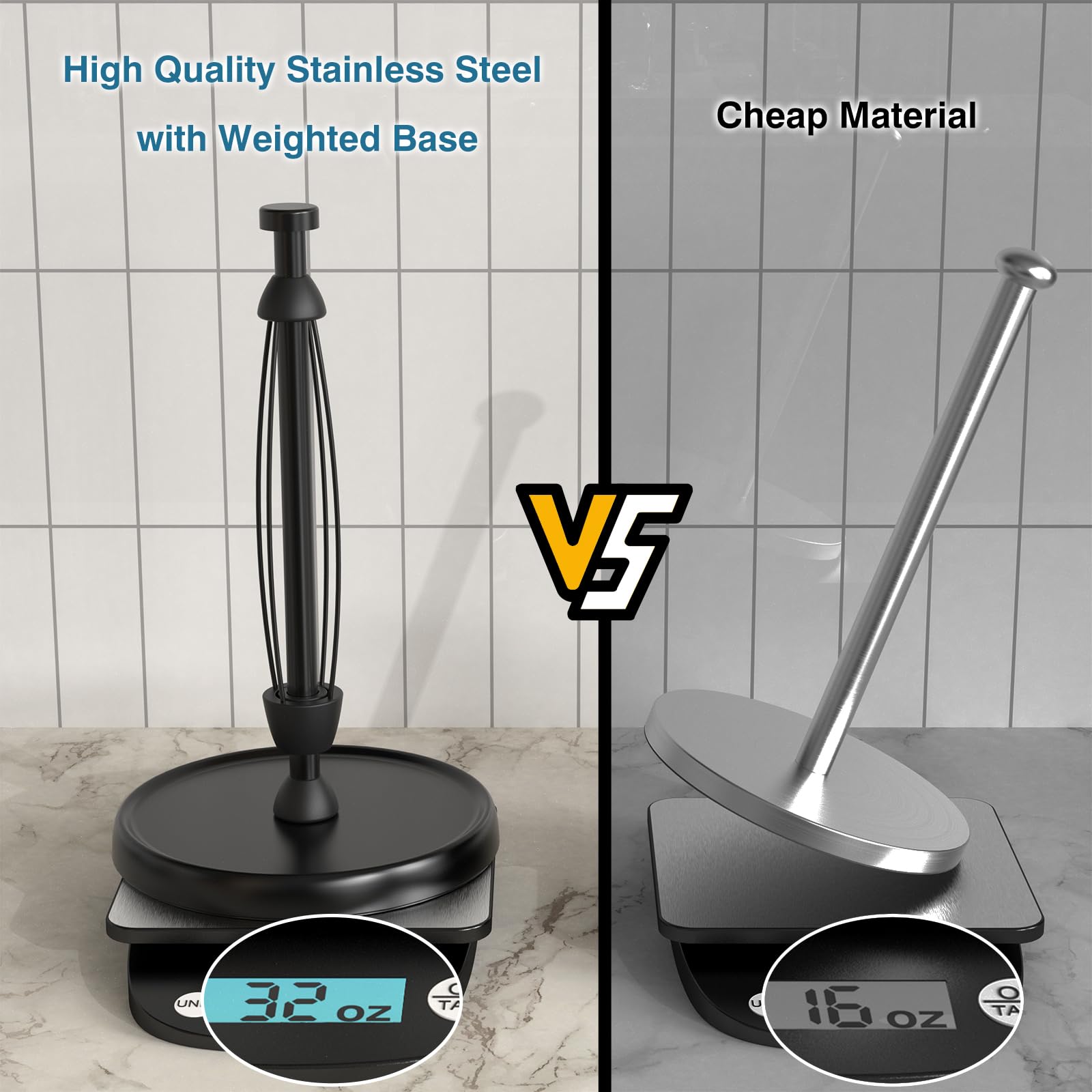 Swaitee bottom diameter supports stable placement on various surfaces.