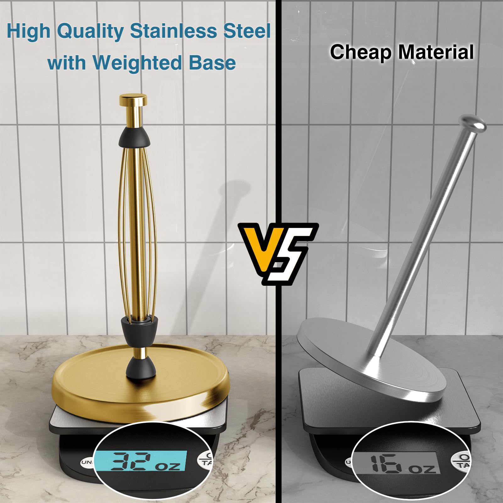 Swaitee durable stainless steel finish adds contemporary style to kitchen and bath.