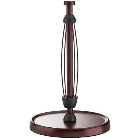Swaitee oil rubbed bronze paper towel holder base provides steady countertop support.