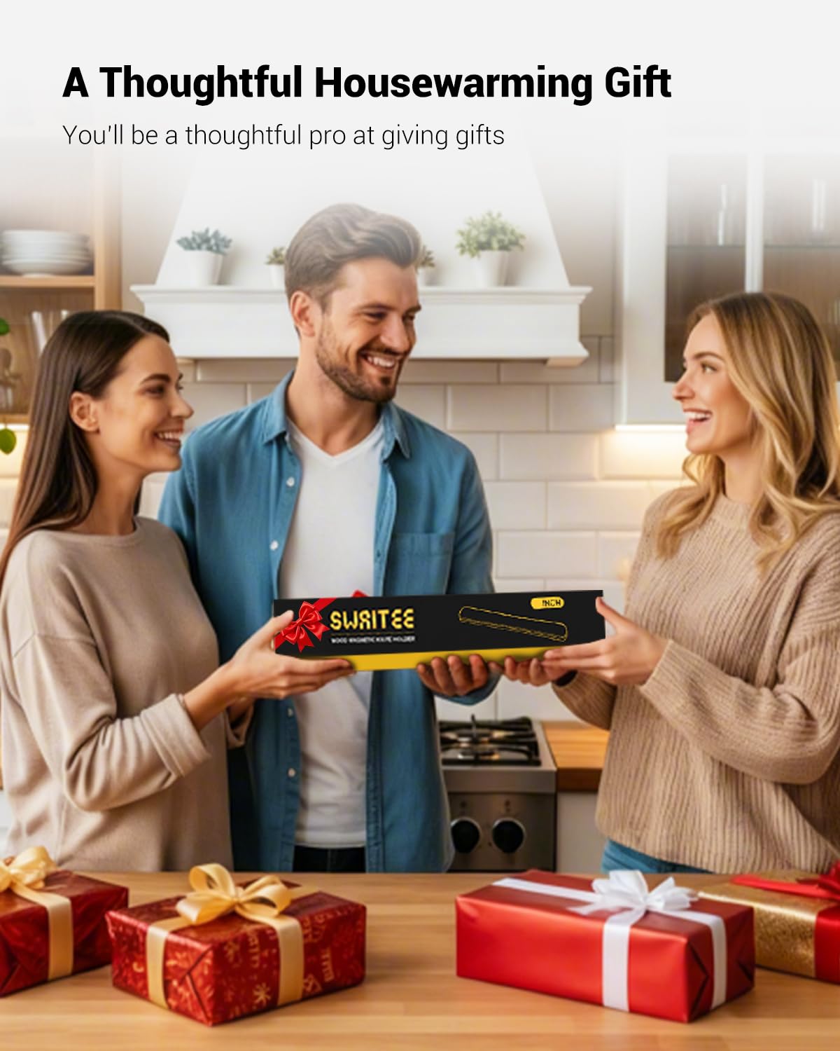 Swaitee premium packaging makes a thoughtful housewarming gift.