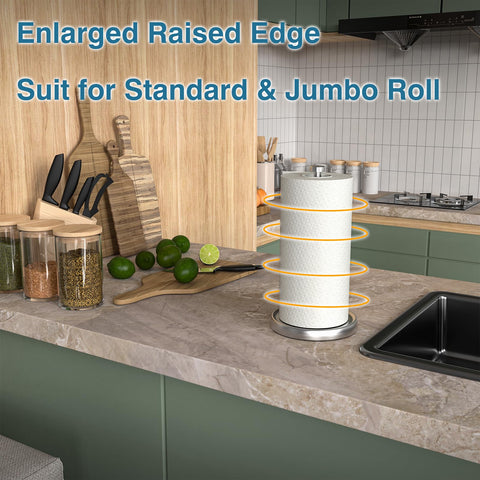 Swaitee weighted base keeps towels steady on counters during busy meals.
