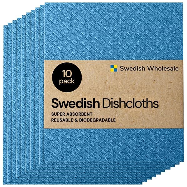 Swedish Wholesale dishcloth absorbing spills for quick kitchen cleanup