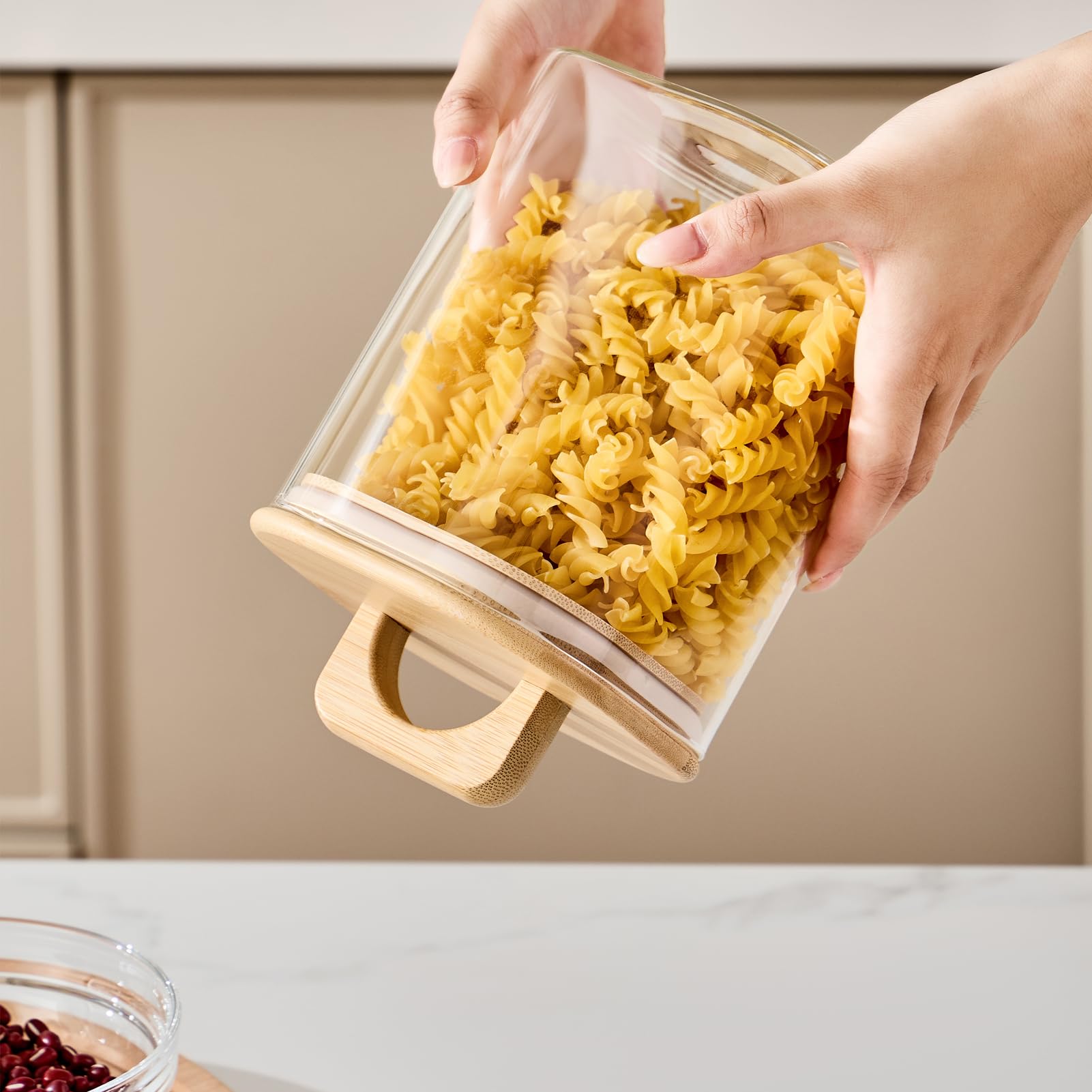 Sweejar clear durable glass resists stains and cleans quickly.