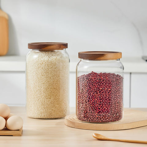Sweejar kitchen organization jar enhances pantry tidiness