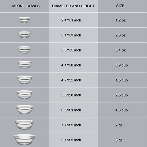 Sweejar nesting bowls saving cabinet space during meal prep