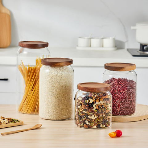 Sweejar tea and coffee storage jar for convenient kitchen access