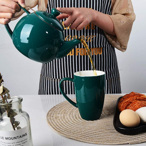 Sweejar teapot microwave-safe for quick reheats of your favorite tea