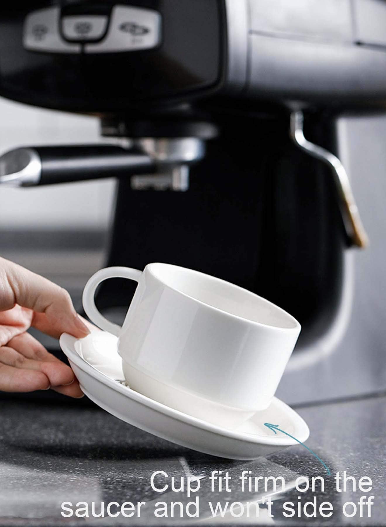Sweese 8 oz cups enable cozy, social coffee moments.