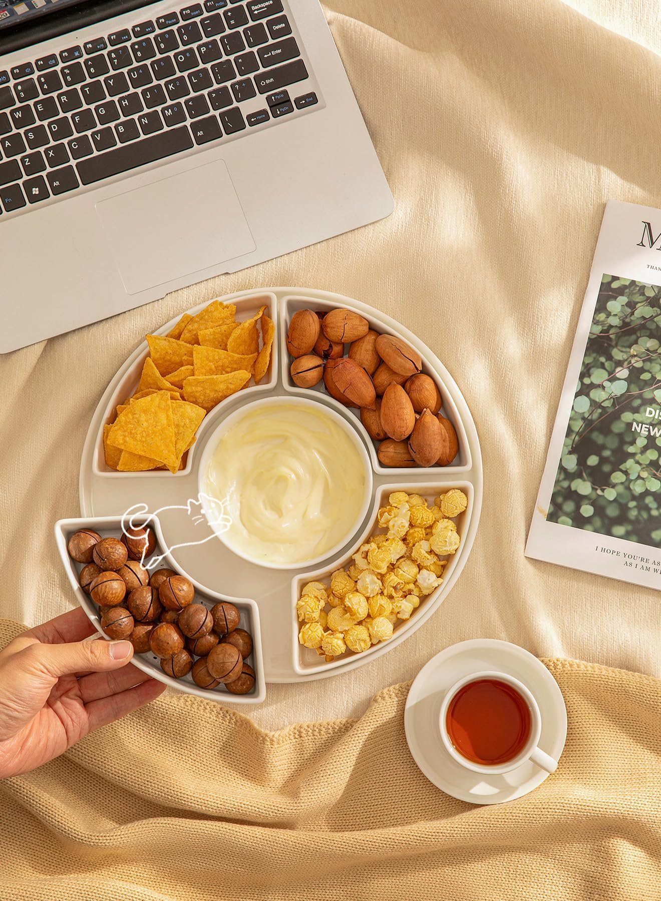 Sweese dishwasher-safe and freezer-friendly porcelain for durable, low-maintenance hosting