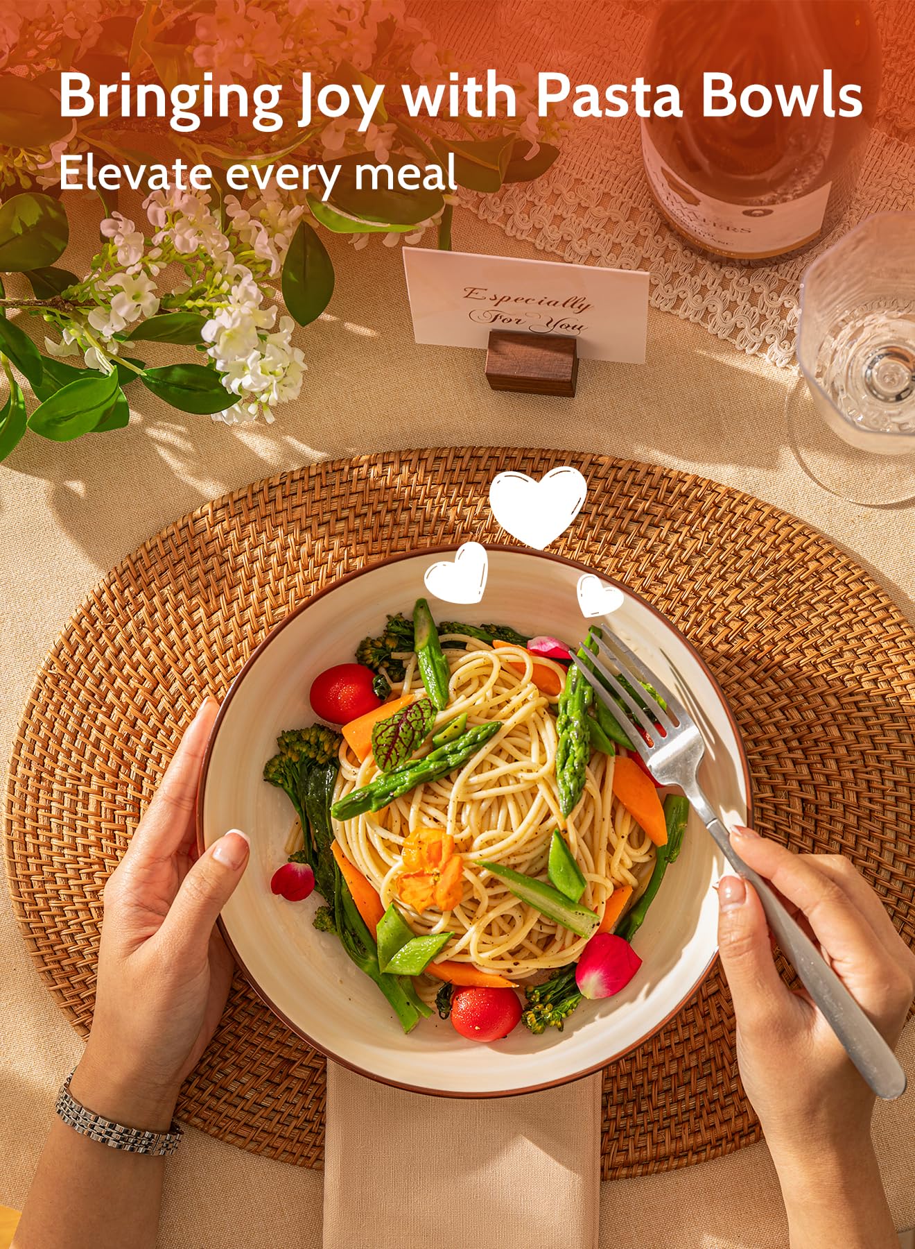 Sweese 30oz wide shallow design helps sauce mixing without spills.