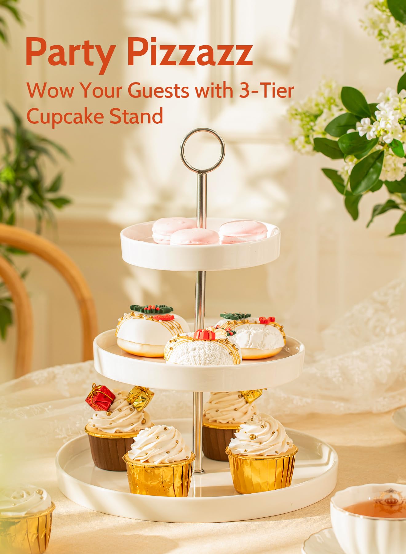 Sweese stand with durable stainless rod provides stable support during events