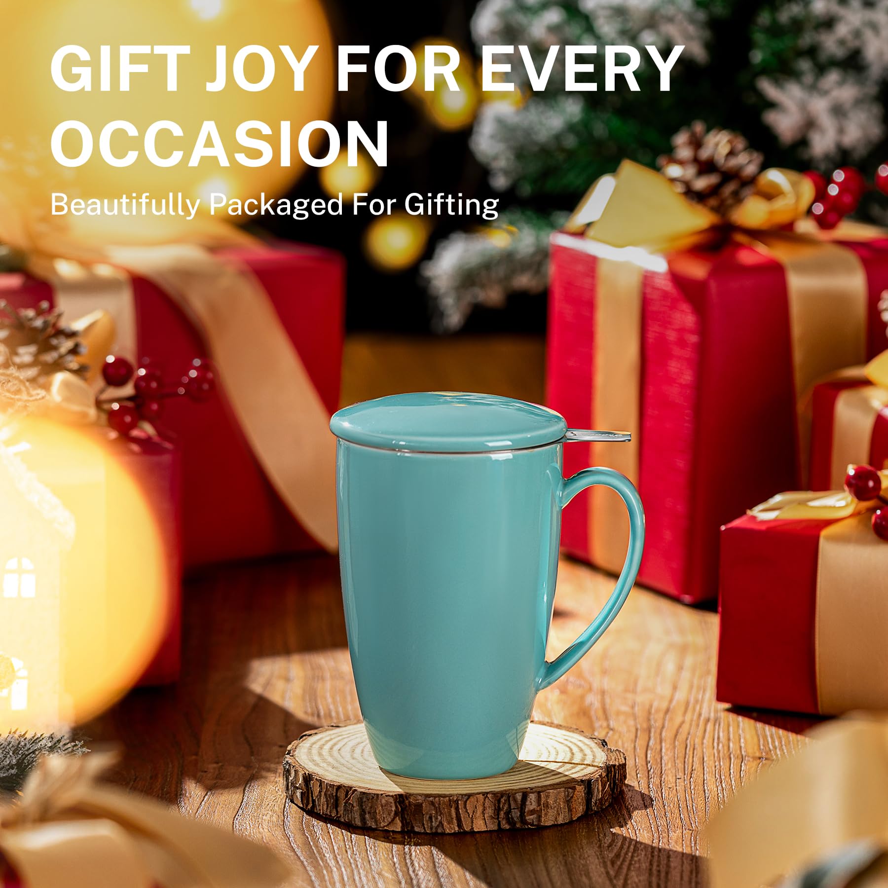 Sweese tea mug gift packaging ships securely in a gift-ready box.