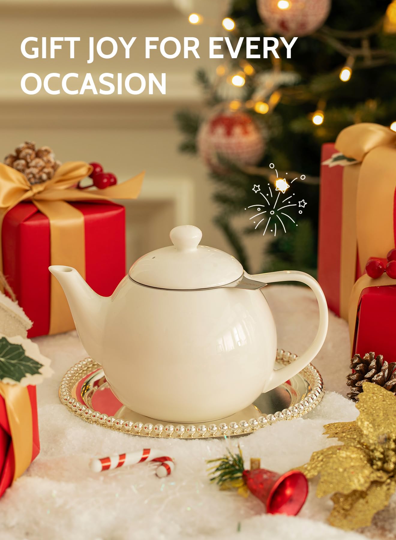 Sweese smart pour design with infuser tab for comfort.