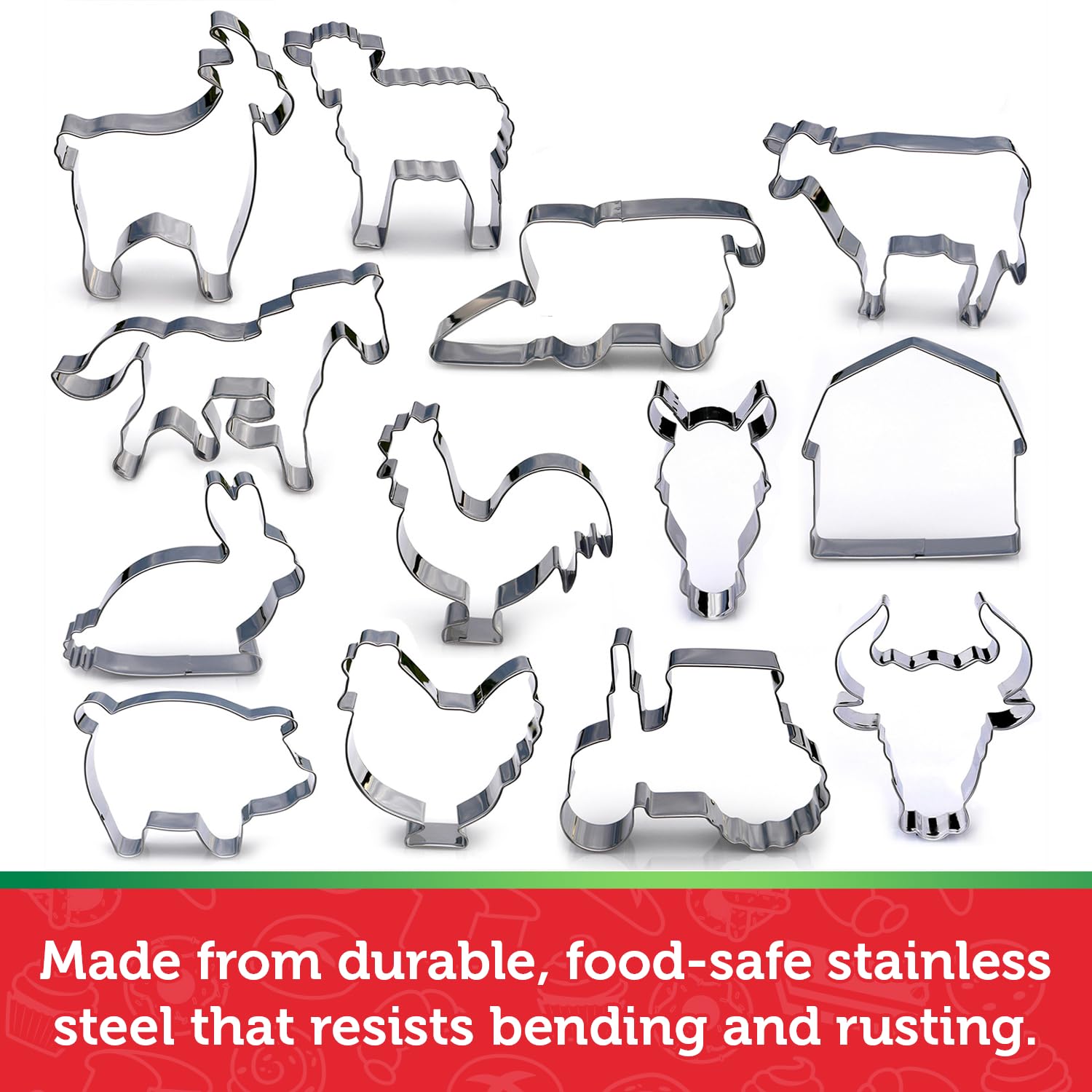 Sweet Cookie Crumbs horse cutter adds lively shapes to cookies and decorating projects.