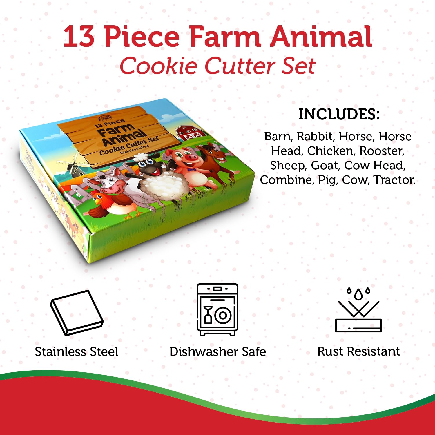 Sweet Cookie Crumbs rabbit cutter creates cute treats and snacks for kids.