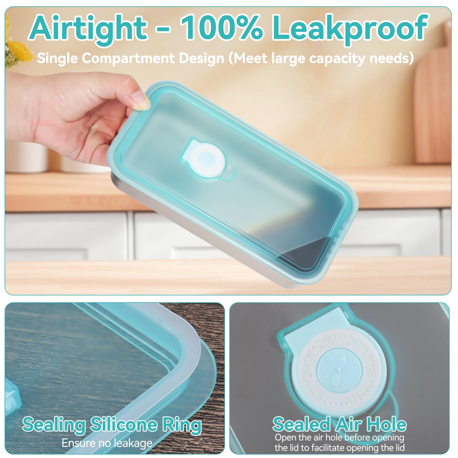 Sweet Cute Chocolate airtight leak-proof lid prevents spills during travel