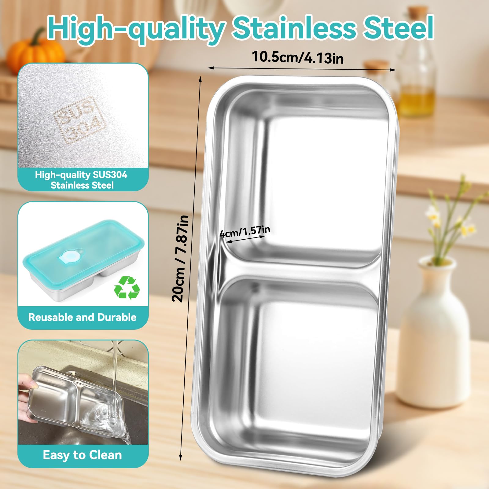 Sweet Cute Chocolate double-compartment design keeps flavors separate on the go