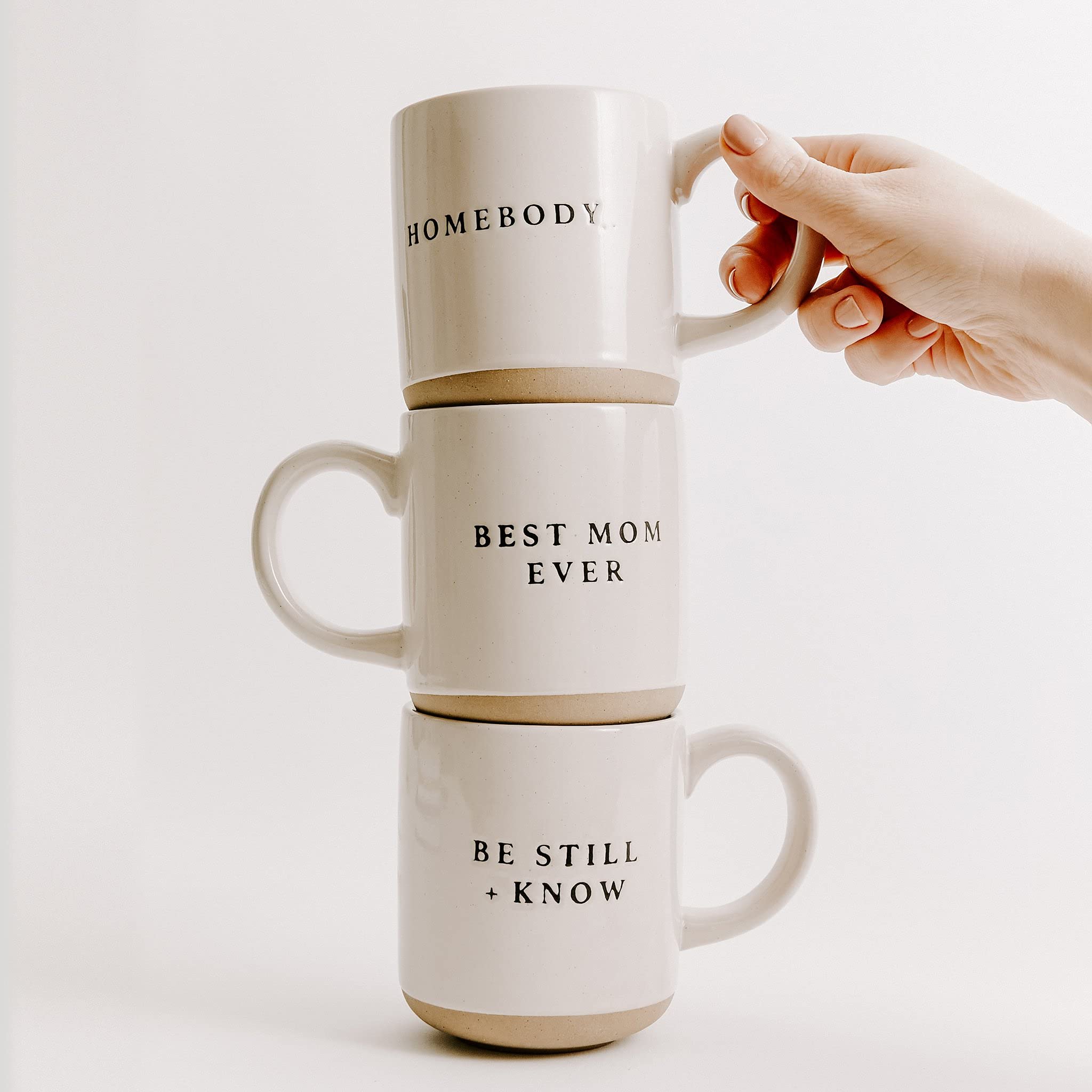 Sweet Water Decor Be Still and Know mug gift packaging idea for thoughtful occasions.