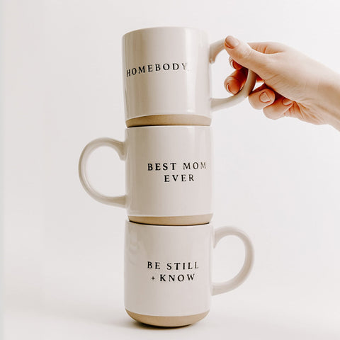 Sweet Water Decor Be Still and Know mug gift packaging idea for thoughtful occasions.