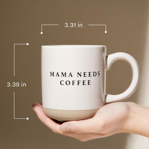Sweet Water Decor Be Still and Know mug, inside rim view highlighting smooth glaze.