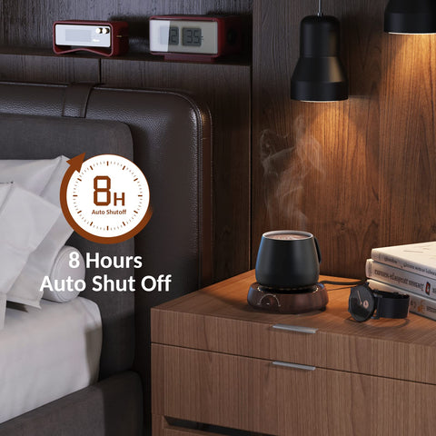 Sweetfull mug warmer auto shut-off saves energy and prevents overheating