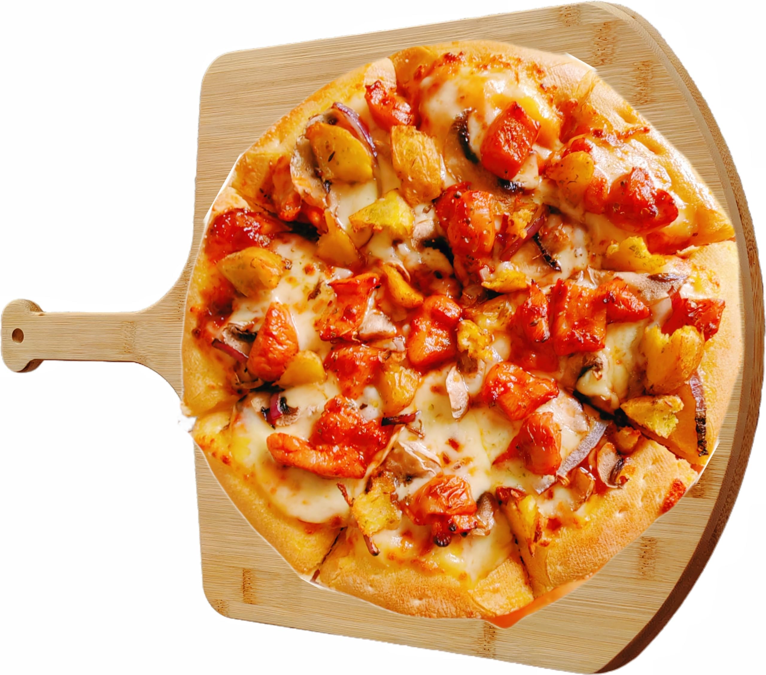 SWEIBIAI pizza board wood-presentation-serve showcases stylish plating for gatherings.