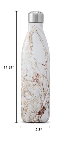 S'well Calacatta Gold 25oz bottle stand, reliable workout companion