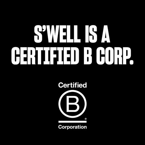 S'well Calacatta Gold 25oz bottle with ice, wide opening for refills