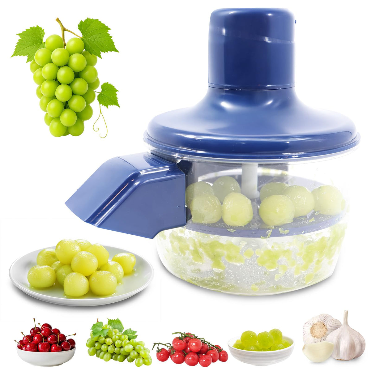 SwellV automatic garlic peeling machine in action for fast kitchen prep.