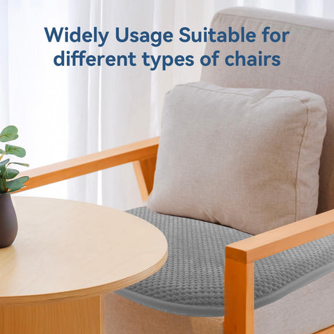 SWEMSTAR chair cushion non-slip bottom keeps cushion in place on chairs.