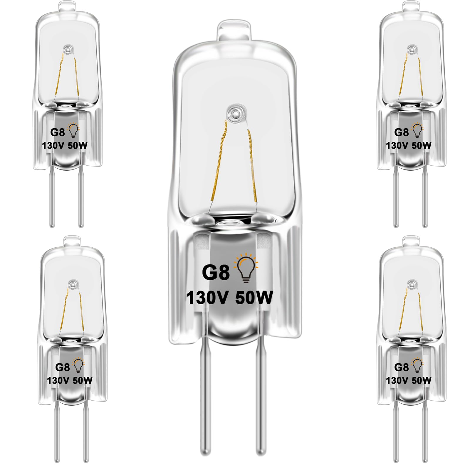 Swess WB08X10057 halogen lamp pack 5 for GE microwaves, easy replacement