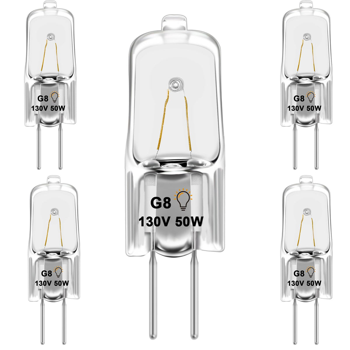 Swess WB08X10057 halogen lamp pack 5 for GE microwaves, easy replacement