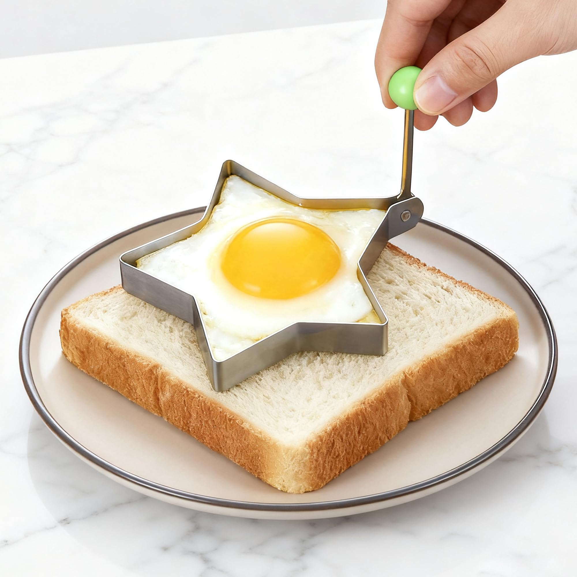 SWETON egg mold plum flower for decorative, cheerful plates.