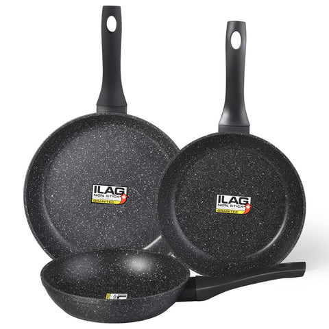 Swiflon non-toxic, PFOA-free coating supports oil-conscious and everyday cooking.