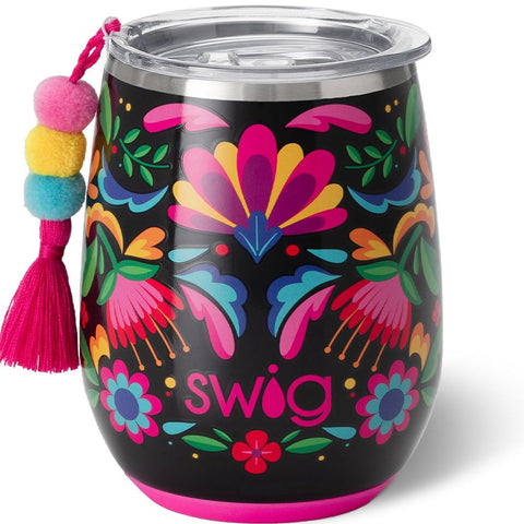 Swig Life 14oz wine tumbler with lid keeps wine at temperature on the go