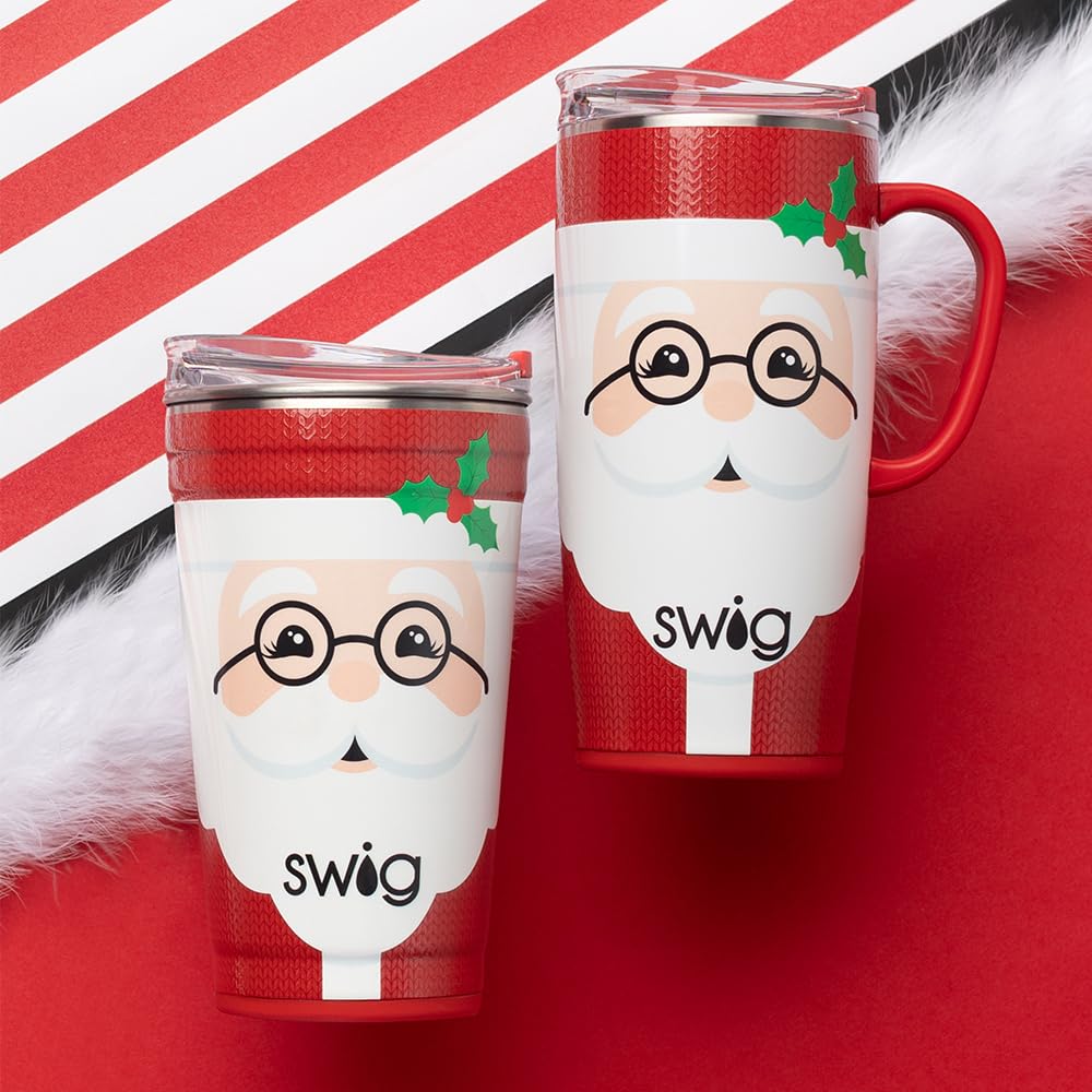 Swig Life insulated stainless steel tumbler maintains temperature on long days.