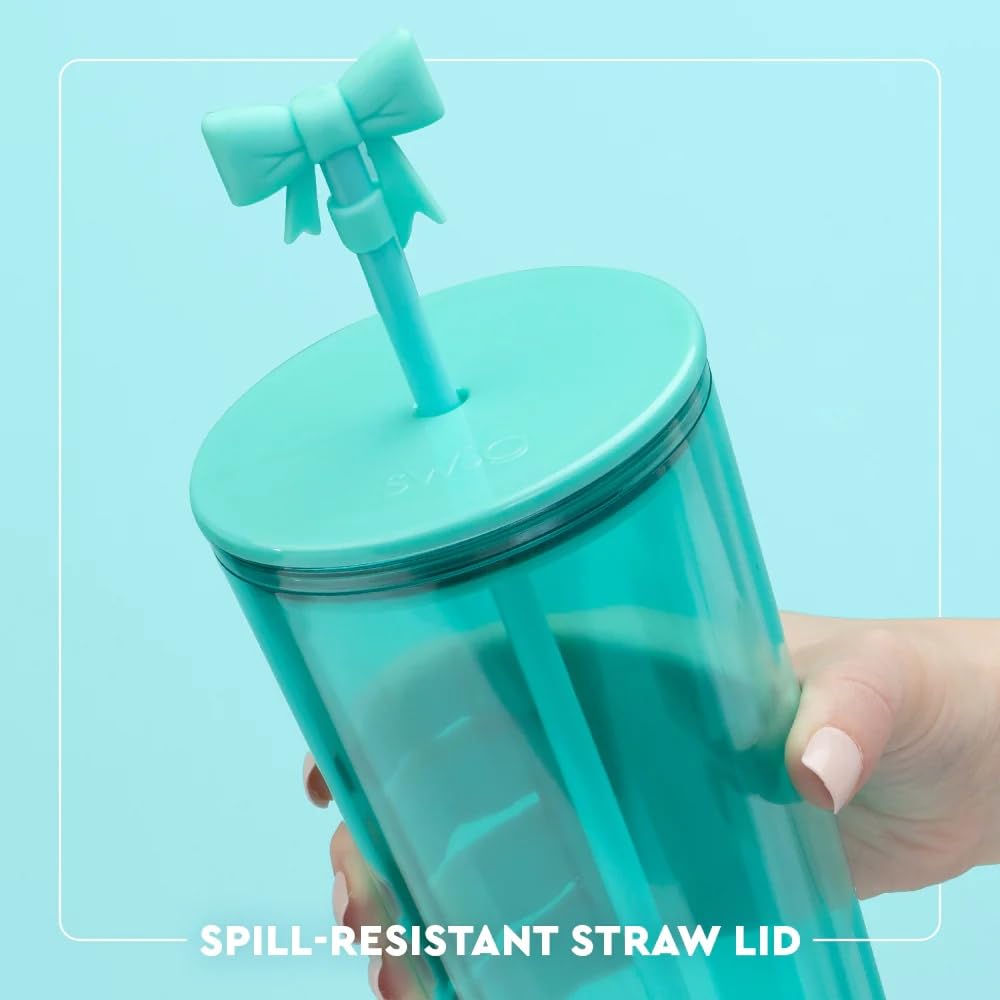 Swig Life BPA-free plastic construction supports safe, reusable hydration.