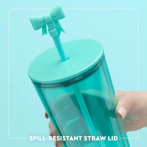 Swig Life BPA-free plastic construction supports safe, reusable hydration.