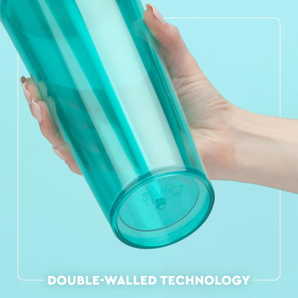 Swig Life ms frost holiday tumbler adds festive cheer while spill-free sipping.