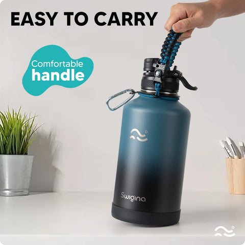 Swigina lab-tested temperature performance keeps drinks at desired temps.