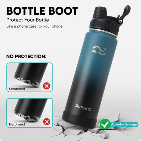 Swigina leak-proof lid ensuring secure travel and no mess