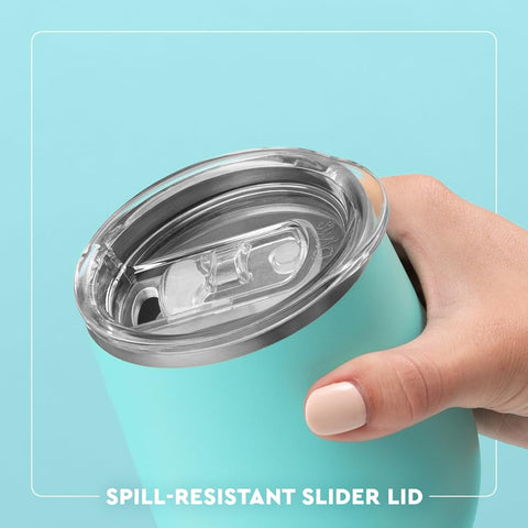 Swig Life copper-plated stainless steel insulation maintains beverage temperature all day